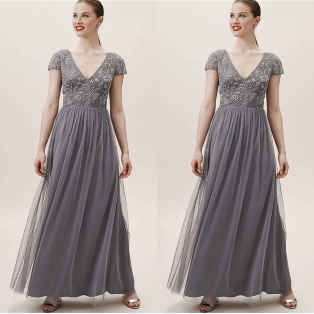 BHLDN Diaz Beaded Embellished Dress NWT